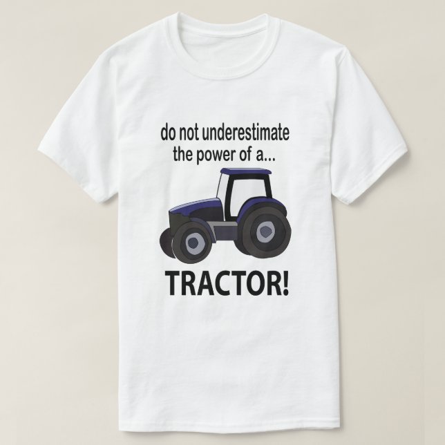 Camiseta Tractor de potencia del tractor (Diseño del anverso)