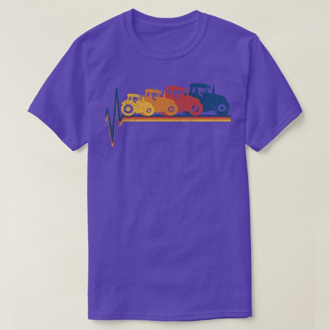 Camiseta Tractor de Tractor de Agricultores Lover 2 (Diseño del anverso)