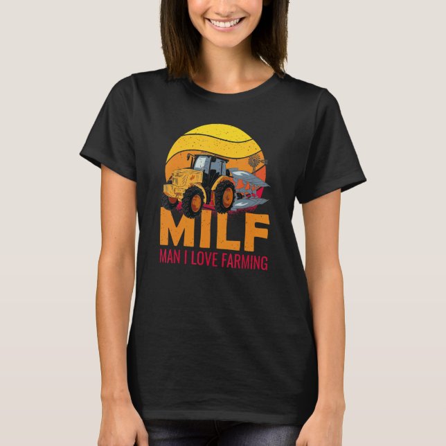 Camiseta Tractor de tractores de Bauer Farmer (Anverso)