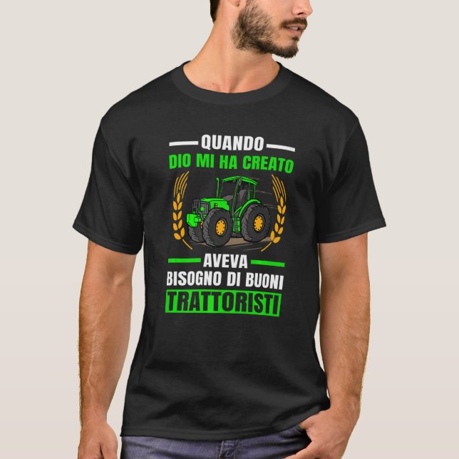 Camiseta Tractor de tractores de cupones agrícolas (Anverso)