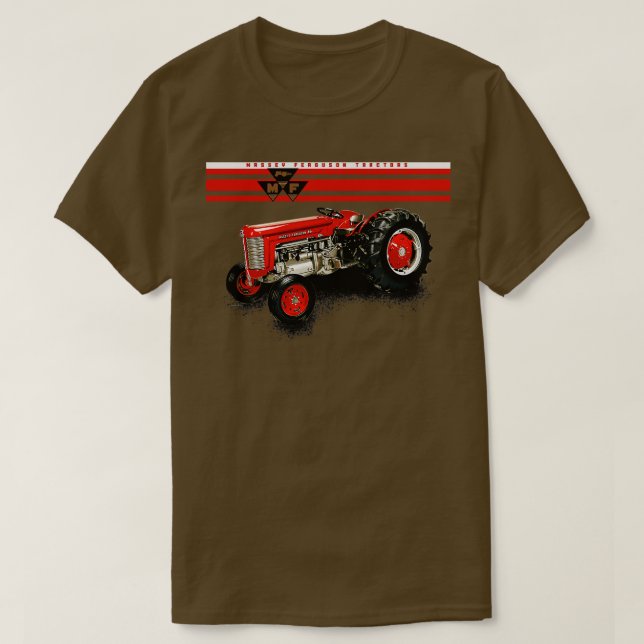 Camiseta Tractor de venado Massey Ferguson 65 (Diseño del anverso)