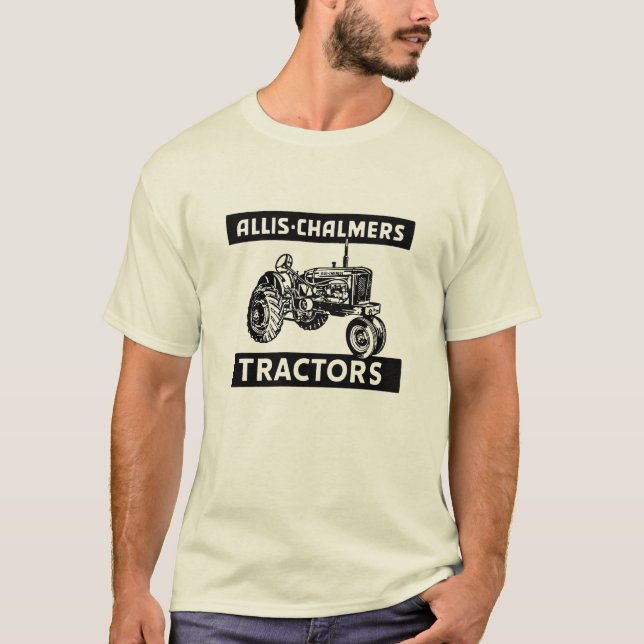 Camiseta Tractor del vintage (Anverso)