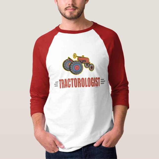 Camiseta Tractor divertido (Anverso)
