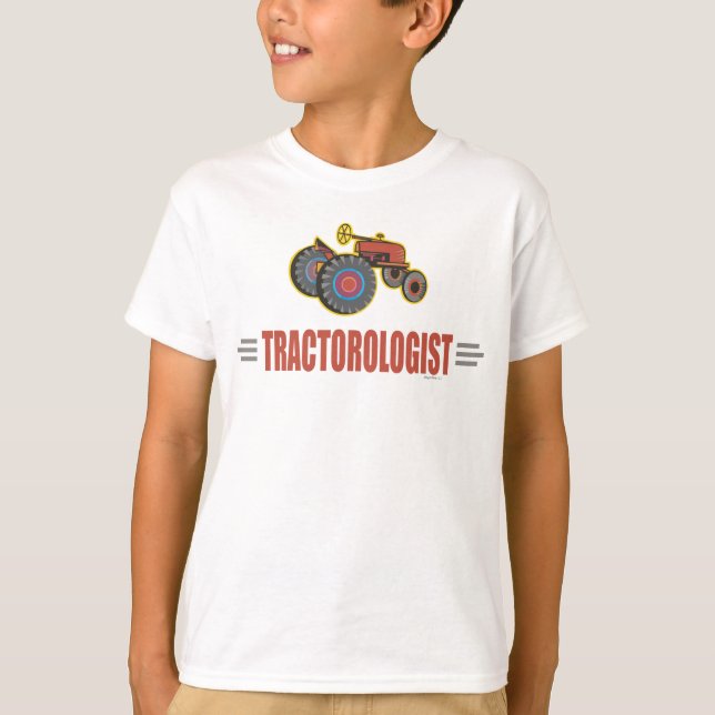 Camiseta Tractor divertido (Anverso)