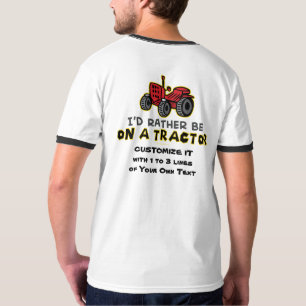 Camiseta Tractor divertido