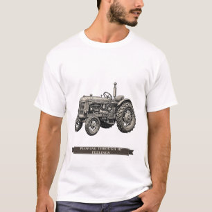 Camiseta Tractor Divertido "Arando Mis Sentimientos"