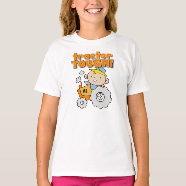 Camiseta Tractor duro (Anverso)