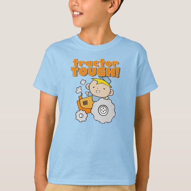 Camiseta Tractor duro (Anverso)