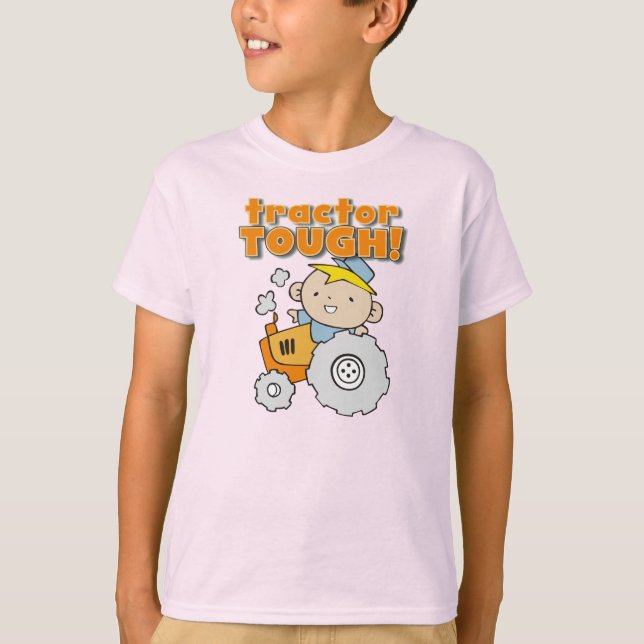 Camiseta Tractor duro (Anverso)