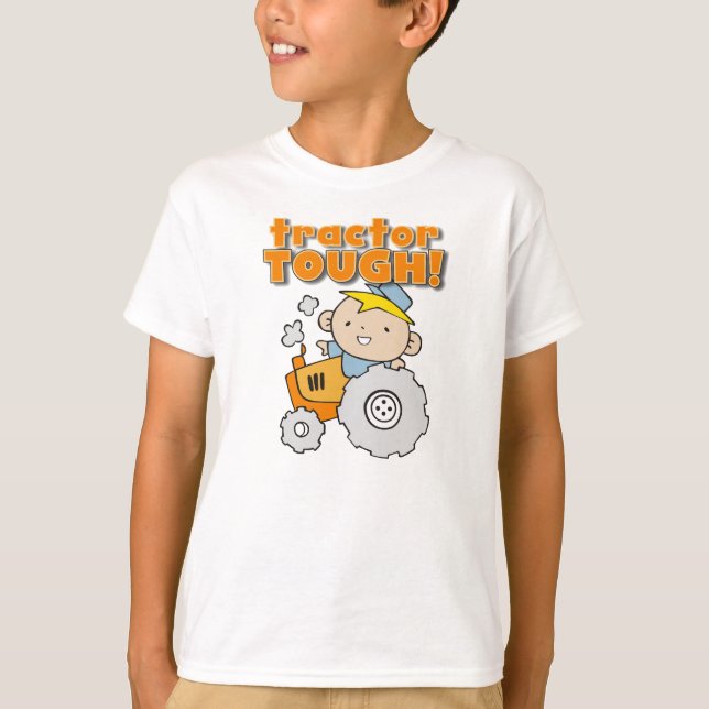 Camiseta Tractor duro (Anverso)
