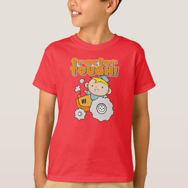 Camiseta Tractor duro (Anverso)