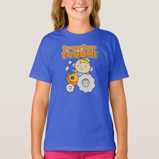 Camiseta Tractor duro (Anverso)