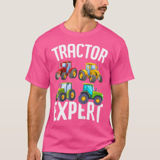 Camiseta Tractor Expert Funny Boys Tractors Toddler