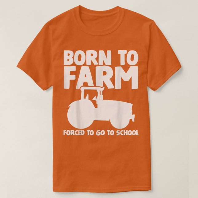 Camiseta Tractor Farm Farmer Farming  (Diseño del anverso)
