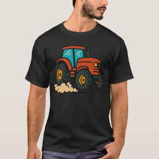 Camiseta Tractor Farm – Rustic Agriculture Icon