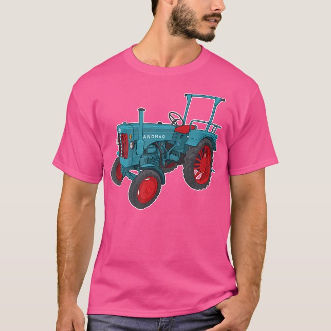 Camiseta Tractor Hanomag R16 Tractor (Anverso)