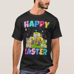 Camiseta Tractor Happy Easter Funny Tractor Easter Sunday
