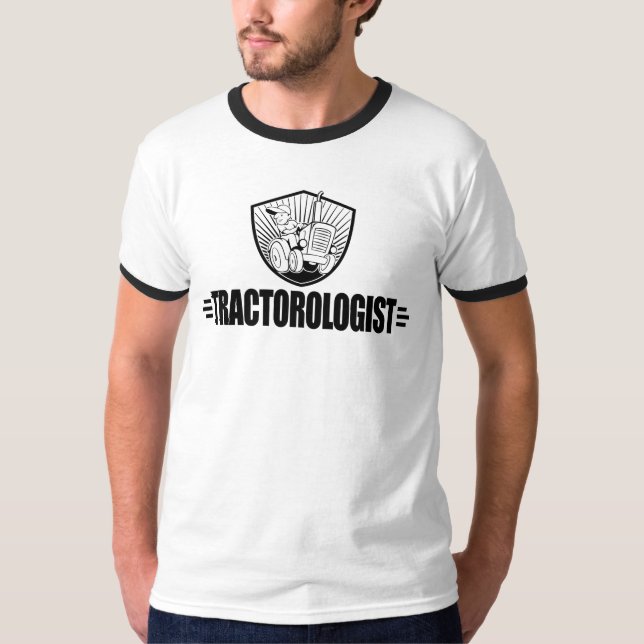 Camiseta Tractor humorístico (Anverso)