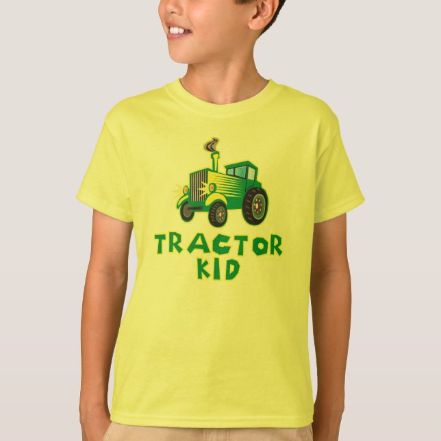 Camiseta Tractor Kid (Anverso)