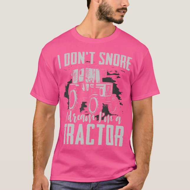 Camiseta Tractor Lover Tractor Fan Farming Farmer Funny Tra (Anverso)