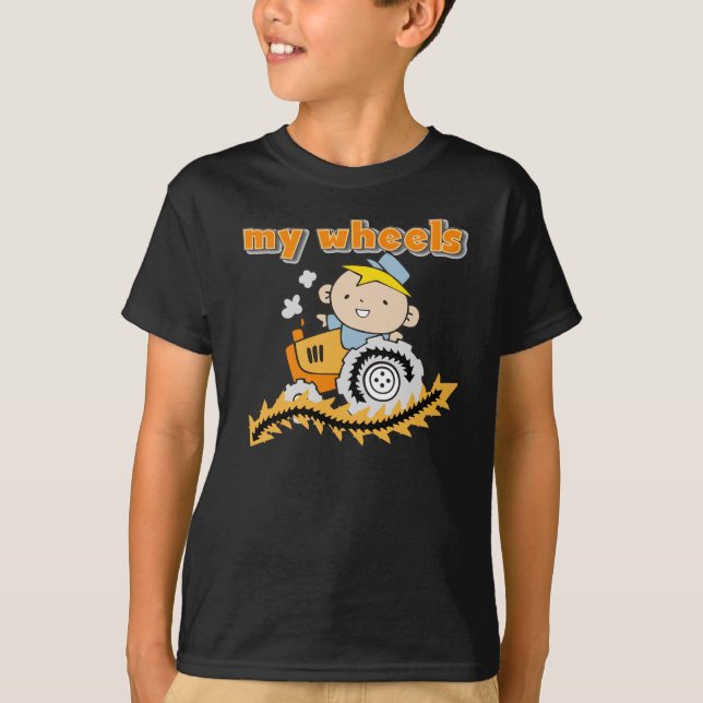Camiseta Tractor mis ruedas (Anverso)