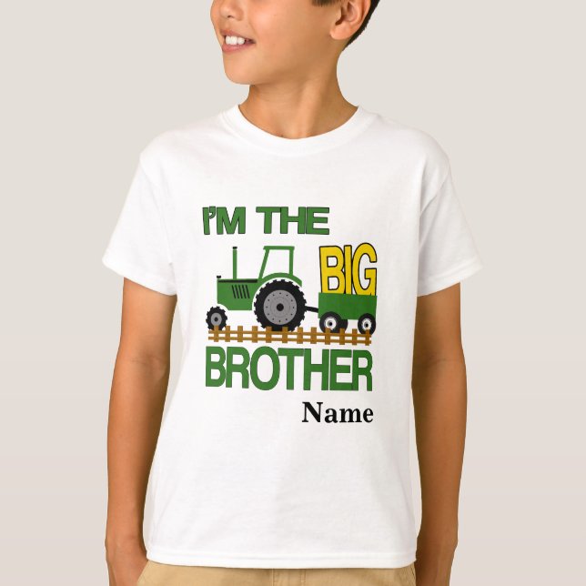 Camiseta tractor personalizada de Gran Hermano (Anverso)