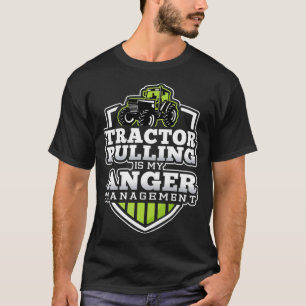 Camiseta Tractor Pulling es mi divertido truco de gestión