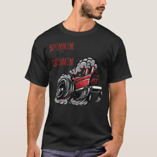 Camiseta Tractor    PullingSpinnin y extracción de grinnin