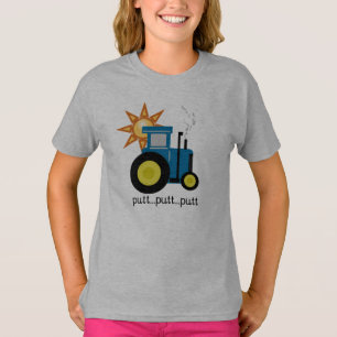Camiseta Tractor Putt Azul