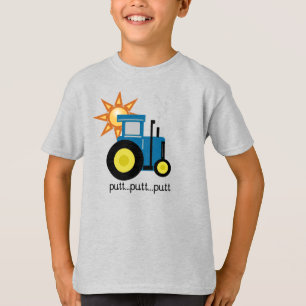 Camiseta Tractor Putt Azul