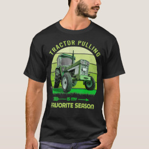 Camiseta Tractor que extrae a Vinta de temporada favorita
