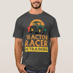 Camiseta Tractor Racer In Training - Farmer Farm Tractor Fa