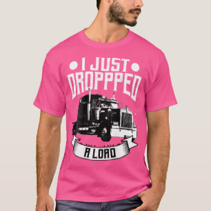 Camiseta Tractor Remolque 18 Ruedas En La Parte Posterior