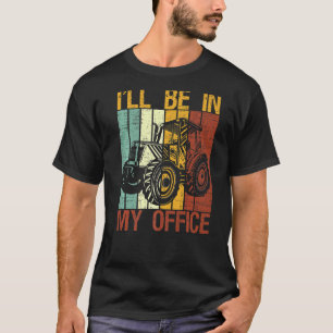 Camiseta Tractor Retro Vintage Farming Farmer Rancher Tract