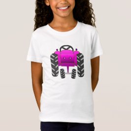 Camiseta Tractor rosa