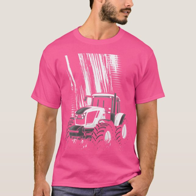 Camiseta Tractor Tractor de Tractor Farmer Tractor (Anverso)
