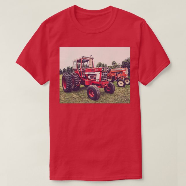 Camiseta Tractor Turbo de cosecha de vintage (Diseño del anverso)
