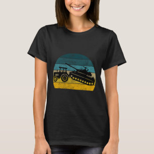 Camiseta Tractor Ucraniano Apoya a Ucrania Mantente con Ucr