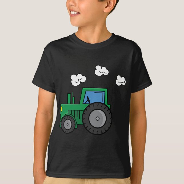 Camiseta Tractor verde (Anverso)