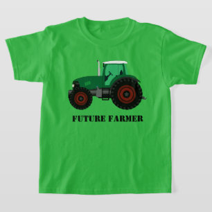 Camiseta Tractor Verde Granjero del Futuro