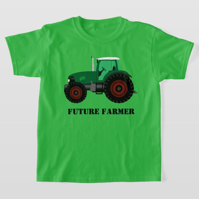 Camiseta Tractor Verde Granjero del Futuro (Distribución)