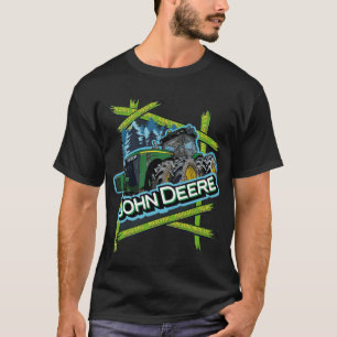 Camiseta Tractor Verde John Deere Gráfico Agri Star