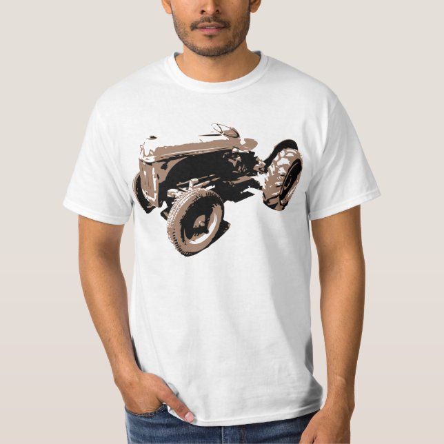 Camiseta Tractor viejo (Anverso)
