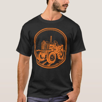 Camiseta Tractor Vintage Alis Chalmers Wd45 Estilo de granj