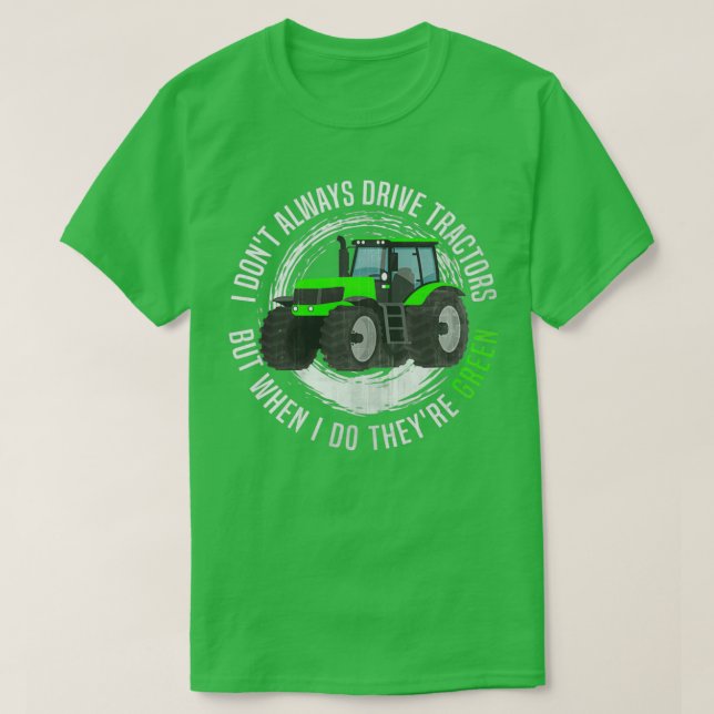 Camiseta Tractores (Diseño del anverso)