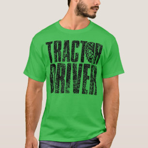 Camiseta Tractores de arrastre de remolque Tractores de cul