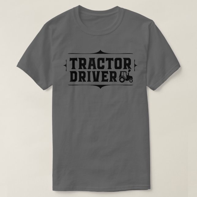 Camiseta Tractores de controlador de tractores Agrícolas (Diseño del anverso)
