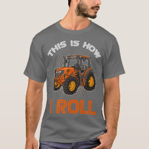 Camiseta Tractores De Tractores De Agricultores Así Es Como