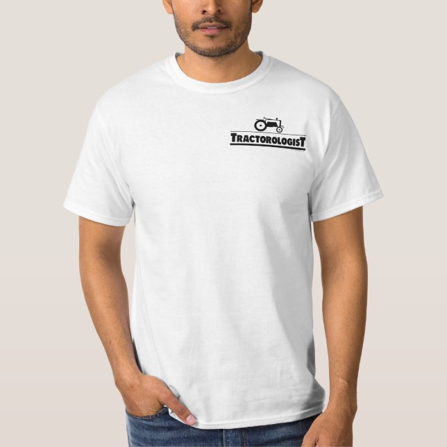 Camiseta Tractorólogo - Tractor (Anverso)