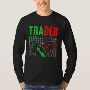 Camiseta Trader Bearish Bullish Crypto Blockchain Investor